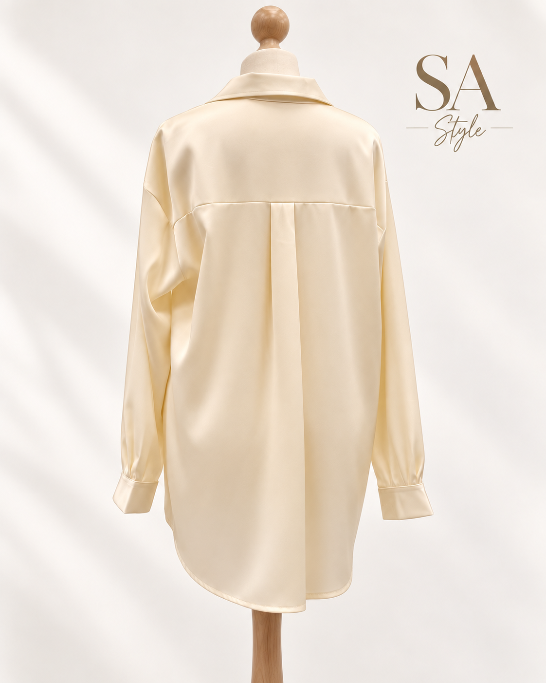 Elegante, locker geschnittene Bluse