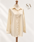 Elegante, locker geschnittene Bluse