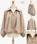 Elegante Blouson-Jacke