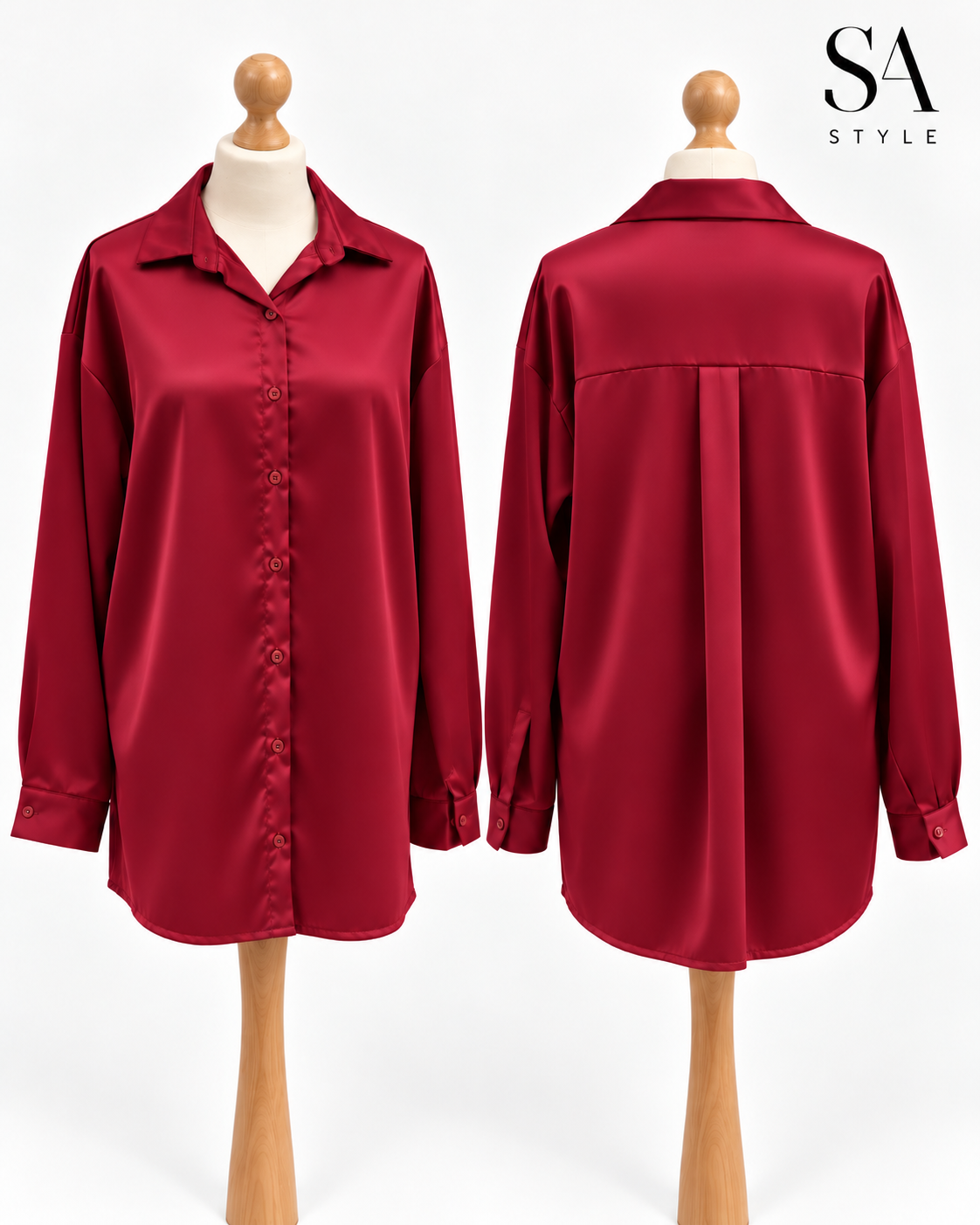 Elegante, locker geschnittene Bluse