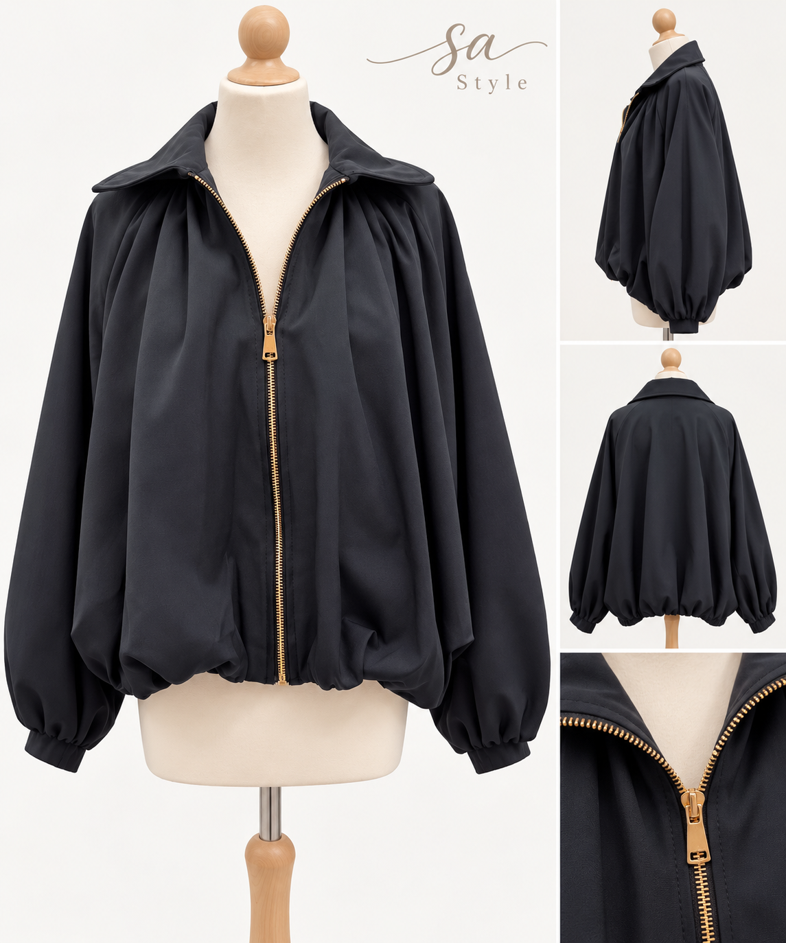 Elegante Blouson-Jacke