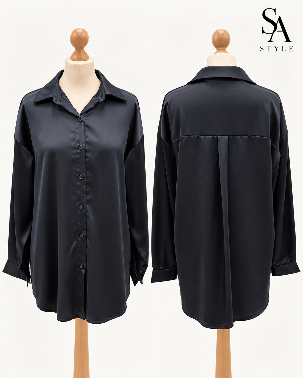 Elegante, locker geschnittene Bluse