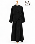 Elegantes zweiteiliges Set in Schwartz