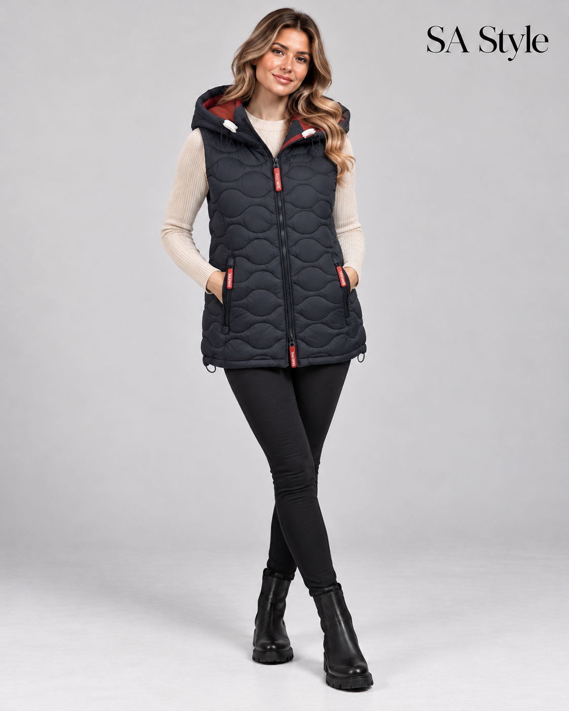 SUBLEVEL Damen Steppweste