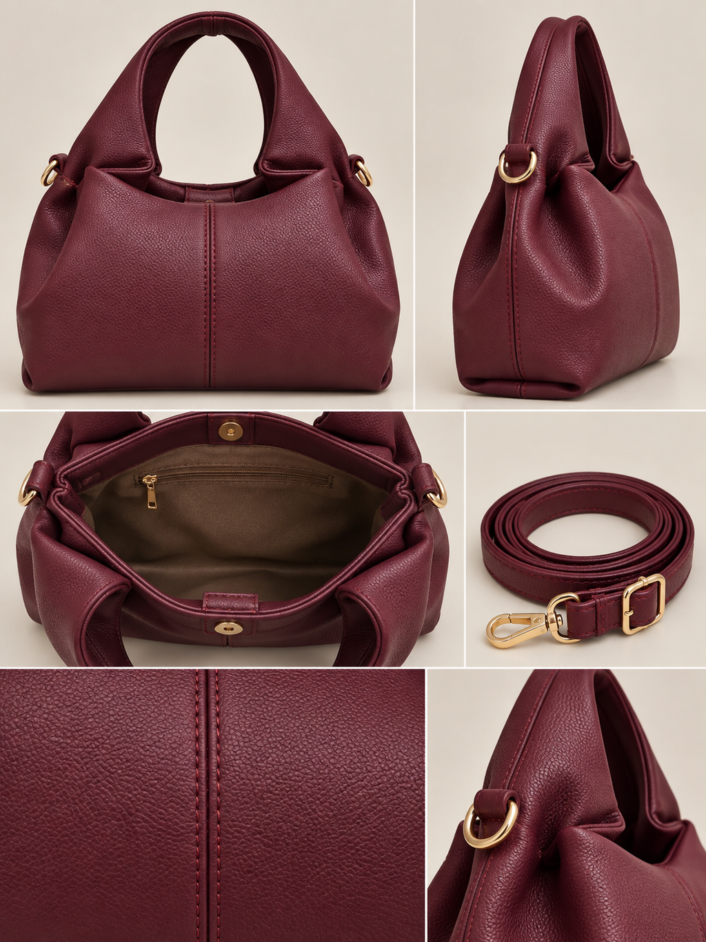 Elegante Hobo-Handtasche